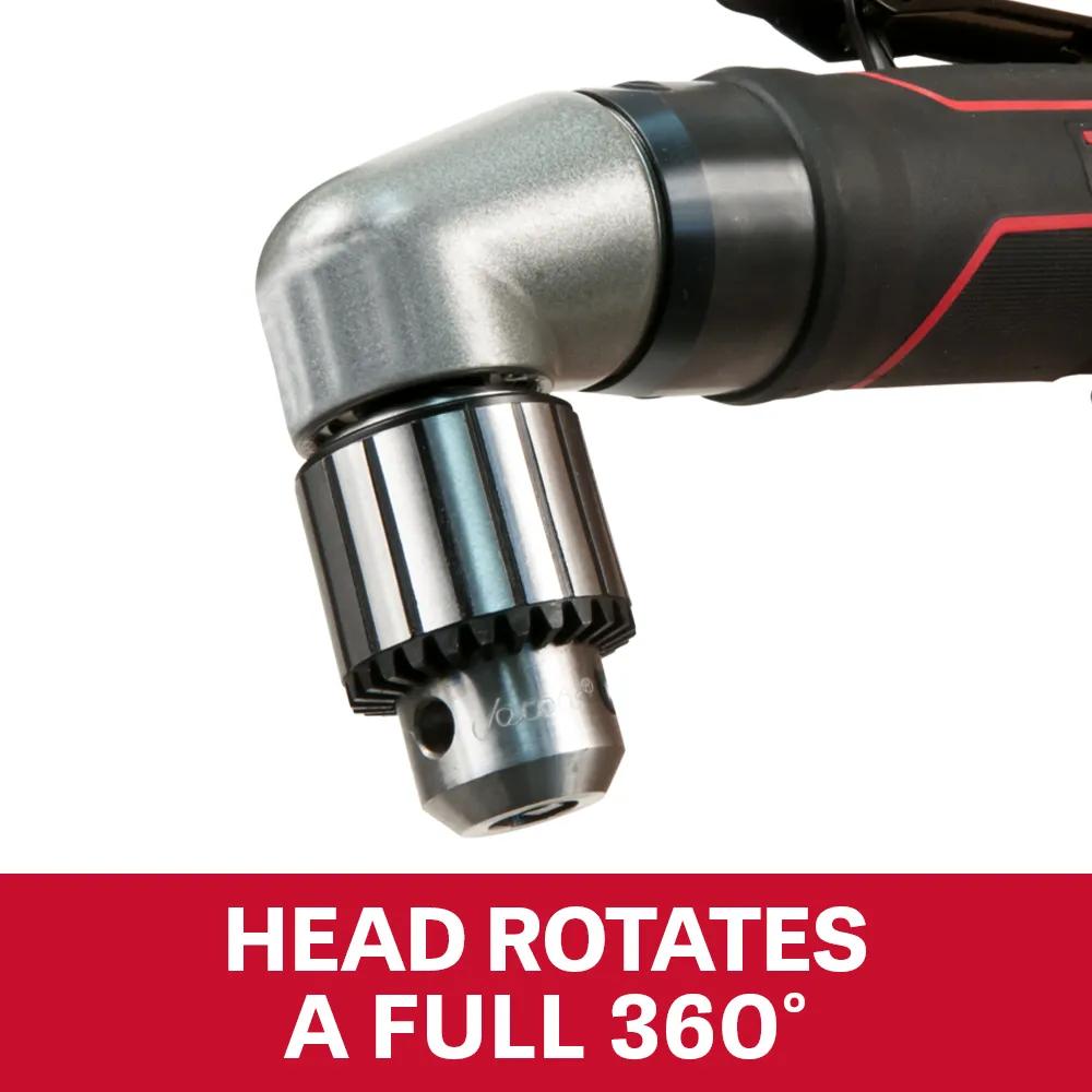 3/8" Reversible Angle Drill, 0.5HP(JAT-630)